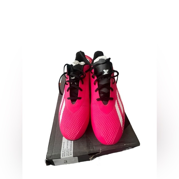 Adidas Men’s Speedportal 4 Adult Flexible Soccer Cleats in Pink/Black in size 11 - Picture 5 of 9